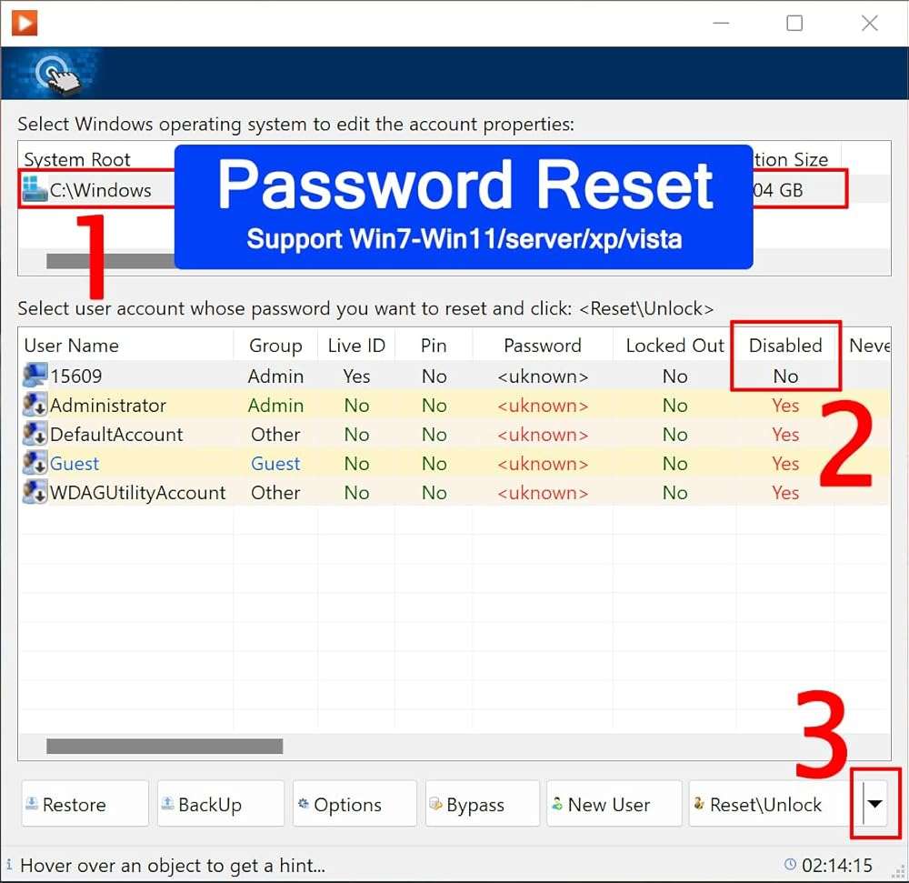 64GB - Bootable USB Driver 3.2 for Windows 11/10/8.1/7/, WinPE,Password Reset, WiFi & LAN Drives,Bypass TPM requirement,Supported UEFI and Legacy, Reinstall Windows,Compatible New Build & Old Computer - Image 4