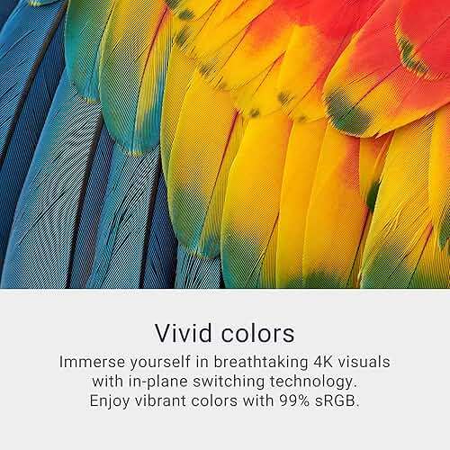 Dell 27 Plus 4K Monitor - S2725QS - 27-inch 4K (3840 x 2160) 120Hz 16:9 Display, IPS Panel, AMD FreeSync Premium, sRGB 99%, Integrated Speakers, 1500:1 Contrast Ratio, Comfortview - Ash White - Image 3