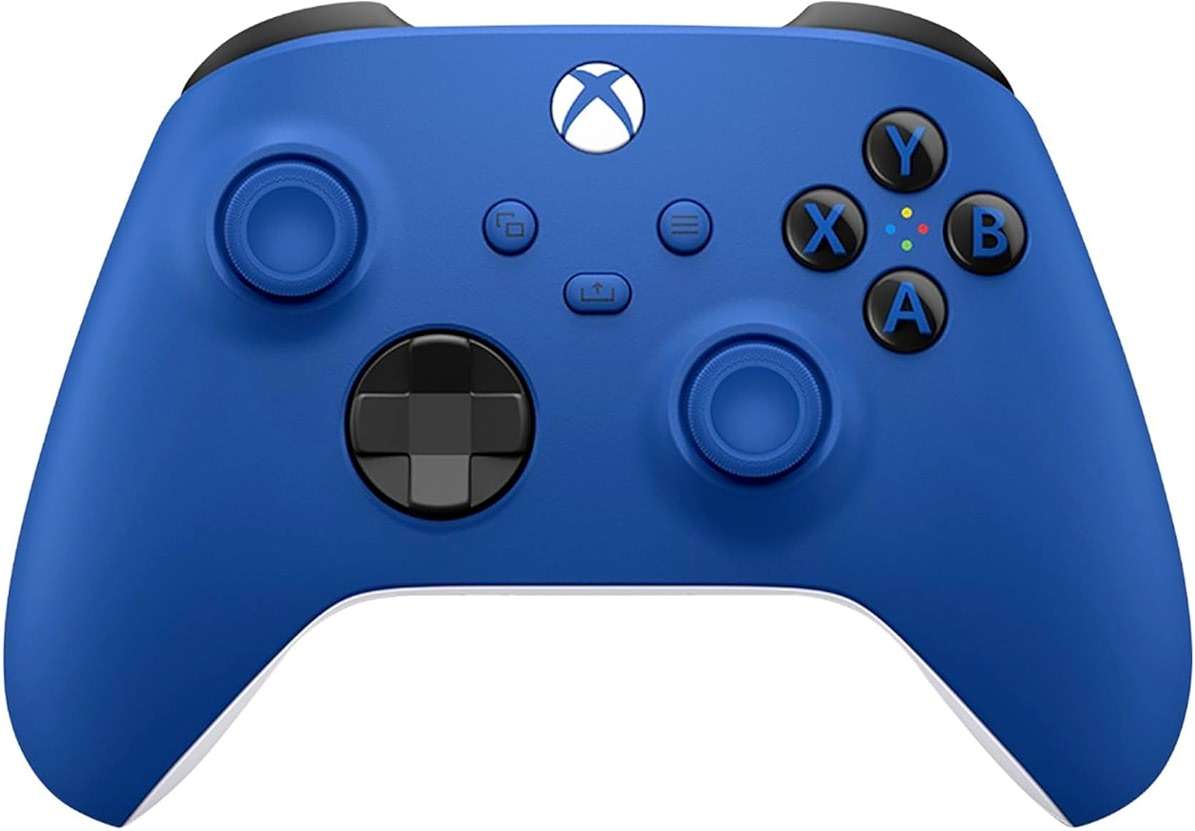 XBOX Wireless Gaming Controller | Shock Blue | Console, PC, & Cloud Devices | Textured Grip | Wireless, Bluetooth, USB-C Connectivity - Image 1