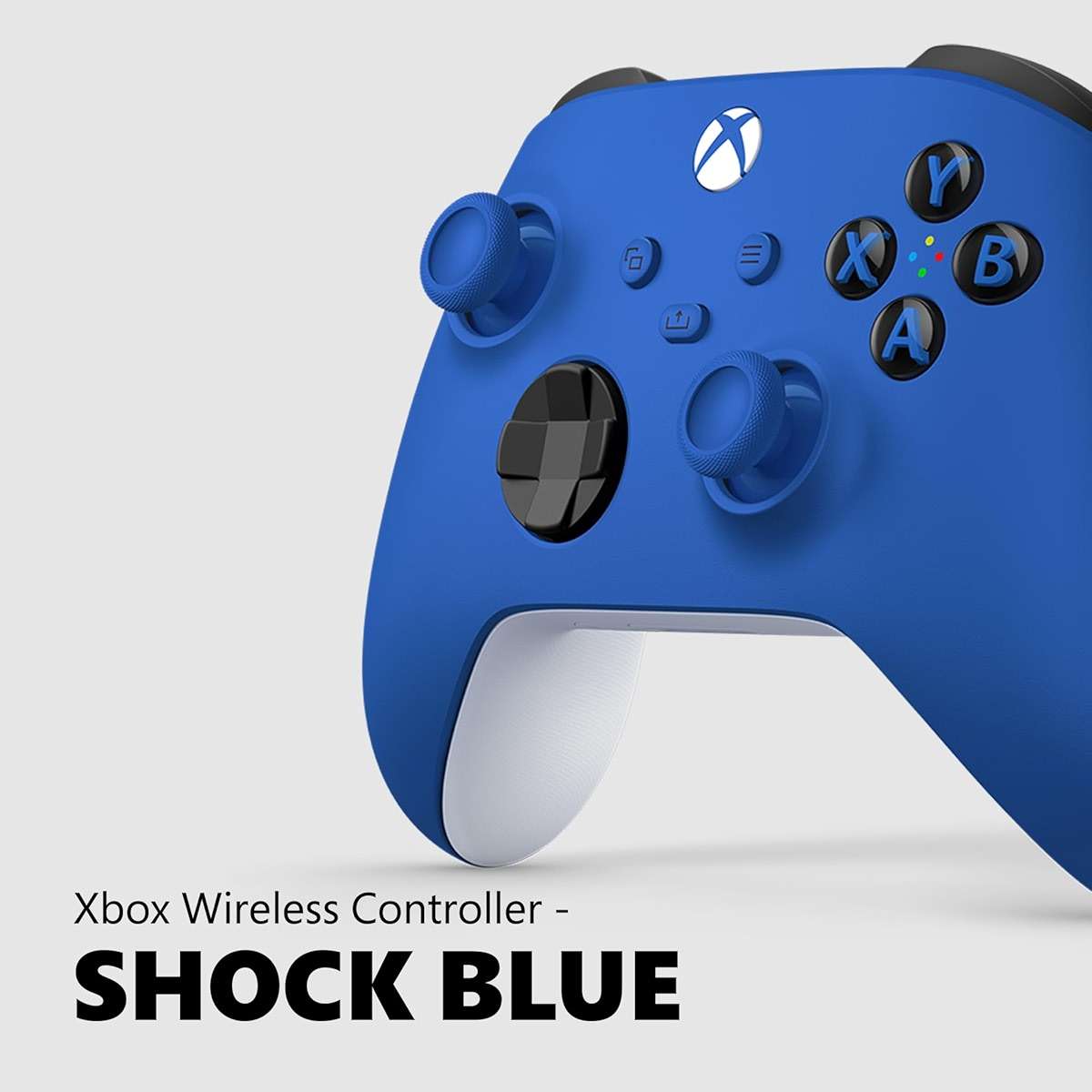 XBOX Wireless Gaming Controller | Shock Blue | Console, PC, & Cloud Devices | Textured Grip | Wireless, Bluetooth, USB-C Connectivity - Image 2