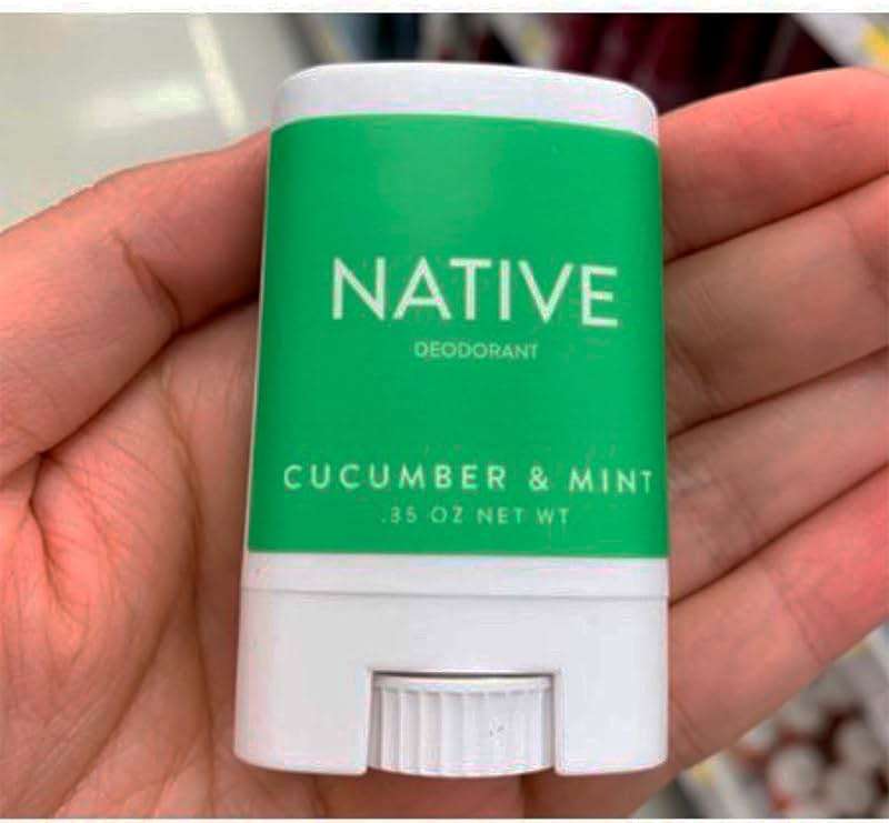 Native Deodorant Mini - For Men & Women - Sea Salt & Cedar - Trial Size - 0.35 Oz - Pack Of 02 - Image 9