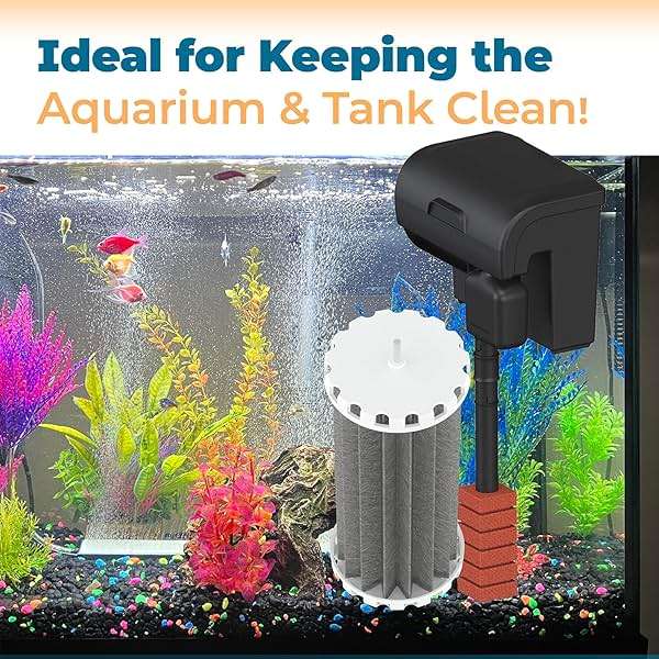 ANTOBLE Bio Wheel Assembly Fish Tank Aquarium Filter Replacement Parts Compatible with Marineland Penguin 200 200B 350 350B Bio-Wheel Power Filters (2 Pack, Replace PRBW2350B) - Image 7