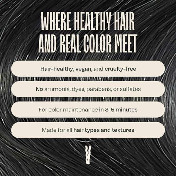 Overtone Daily Color Depositing Conditioner - 4.5oz Temporary Coloring Conditioner with Shea Butter & Coconut Oil - Refresh Color & Prevent Fading- Vegan & Cruelty-Free, Purple for Brown is Royal Plum - Image 2