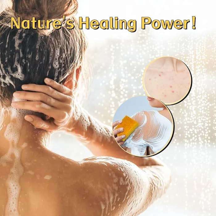 Uselective Lemon & Turmeric Soap Bar for Dark Spots, Powered by Kojic Acid & Vitamin C - Deeply Moisturizing with Amino Acids & Shea Butter - SLS Free for Face/Body - Image 3