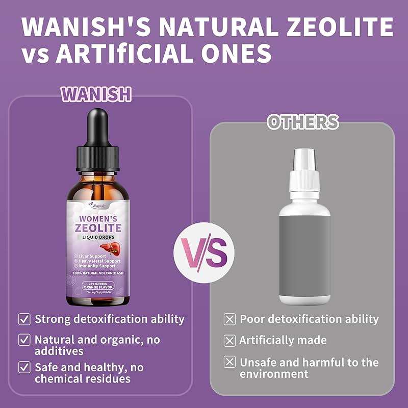 Zeolite Drops for Women - 99%+ Pure Natural Volcanic Ash, Vegan，Non-GMO，Sugar Free- Supports Immune Health, Supports Natural Metabolism， Energy Enhancement (2 Fl Oz) - Image 4