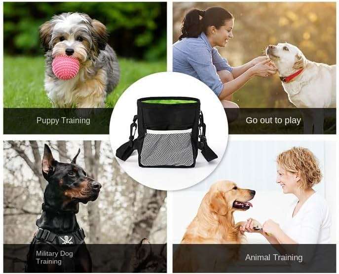 Lagnlnaoy Pet Training Bag Snack Bag Mini Outdoor Portable Training Kit Feeding Waist Portable Foldable Supplies - Image 5