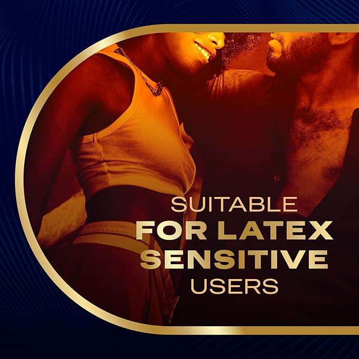 Durex Intense Nitrile Condoms, Ultra Thin Premium Non Latex Condoms Lubricated with Silicone Lube, 24 ct - Image 4