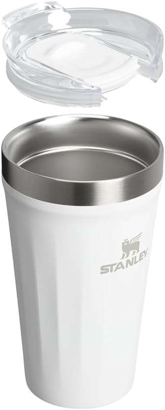 STANLEY Everyday Tumbler | Press Fit Drink Through Lid | Beverage, Coffee, and Cocktail Cup | Insulated Stainless Steel Wine Glass | BPA-Free - Image 2
