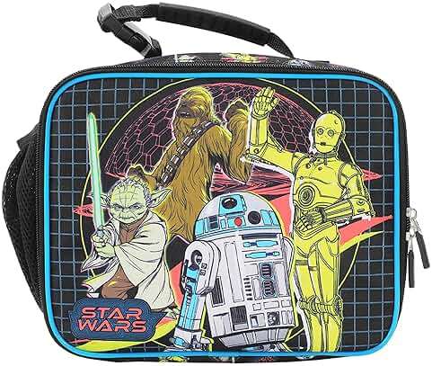Bioworld Star Wars Vintage-Inspired Characters Insulated Lunch Kit - Image 1
