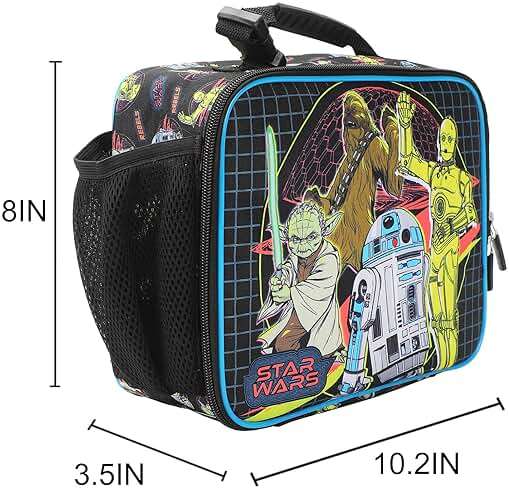 Bioworld Star Wars Vintage-Inspired Characters Insulated Lunch Kit - Image 2