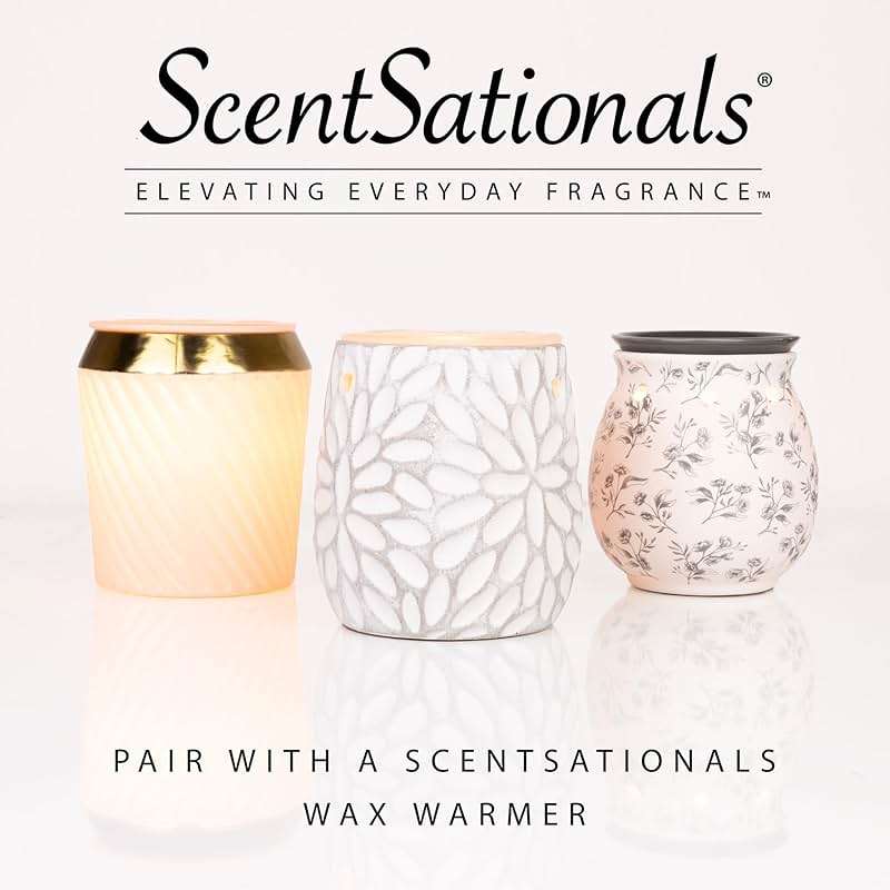 ScentSationals Wax Melts Down to Earth 4pk – Long Lasting Wax Cubes with Strong Scent for Warmers, Includes Cedar & Lavender, Honeysuckle Nectar, Berry Blossom Breeze & Ripe Cherries – 10oz (24-Cubes) - Image 6