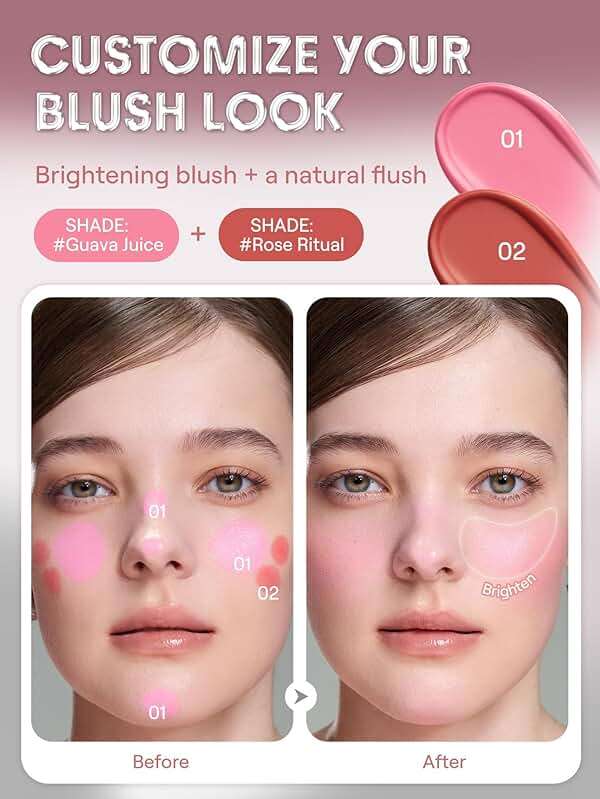 SHEGLAM Buttery Bliss Blush Stick Cream Milk Makeup Blush-Rose Ritual - Image 3