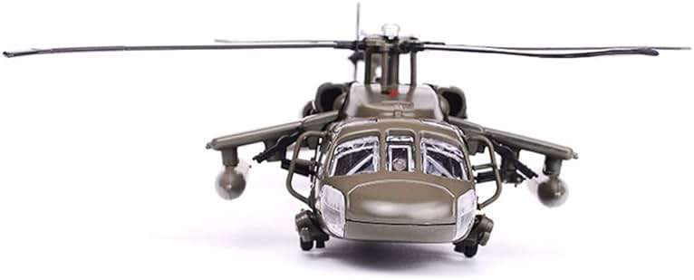 CRAFTLZ Helicopter for Adults, UH-60 1/64 Scale Alloy Helicopter Static Display Model with Light and Sound Effects - Image 3