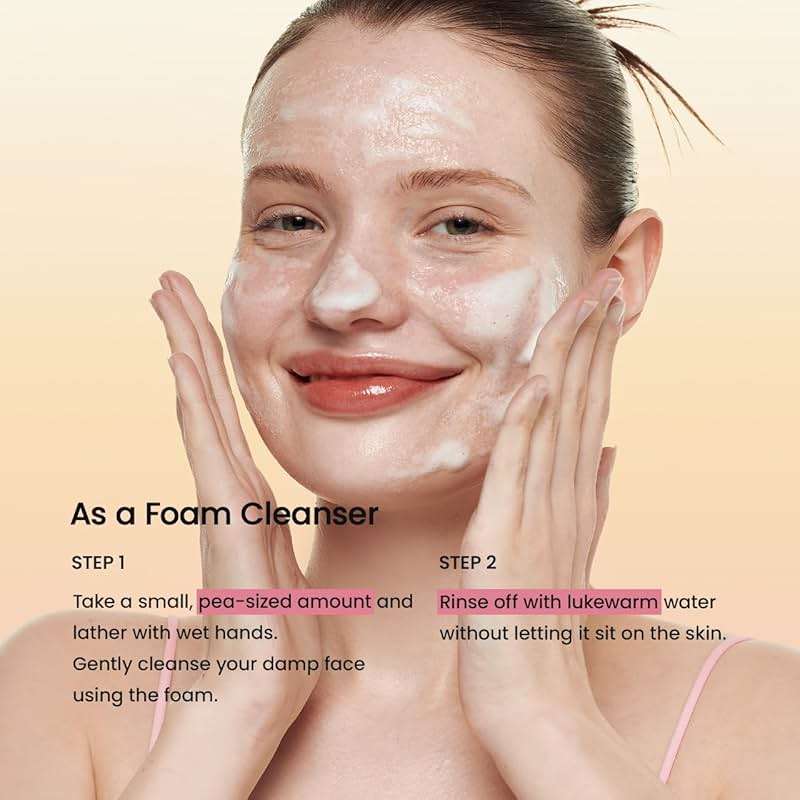 BIODANCE Collagen Mask To Foam Cleanser, 2-in-1 Pore Care and Hydrating Foaming Facial Cleanser for Sensitive Skin, Gentle Face Wash, Korean Skin Careㅣ5.07 fl. oz. (150 ml) - Image 5