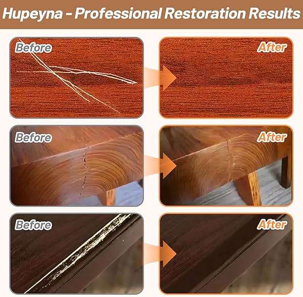 Wood Repair Kit, Wood Furniture Repair Kit, Wood Filler, Wood Putty and Beeswax- Repair Stains, Scratch, Cracks, Hole, Discoloration for Wooden Door, Table, Cabinet, Bed, Floor (Brown Series) - Image 7