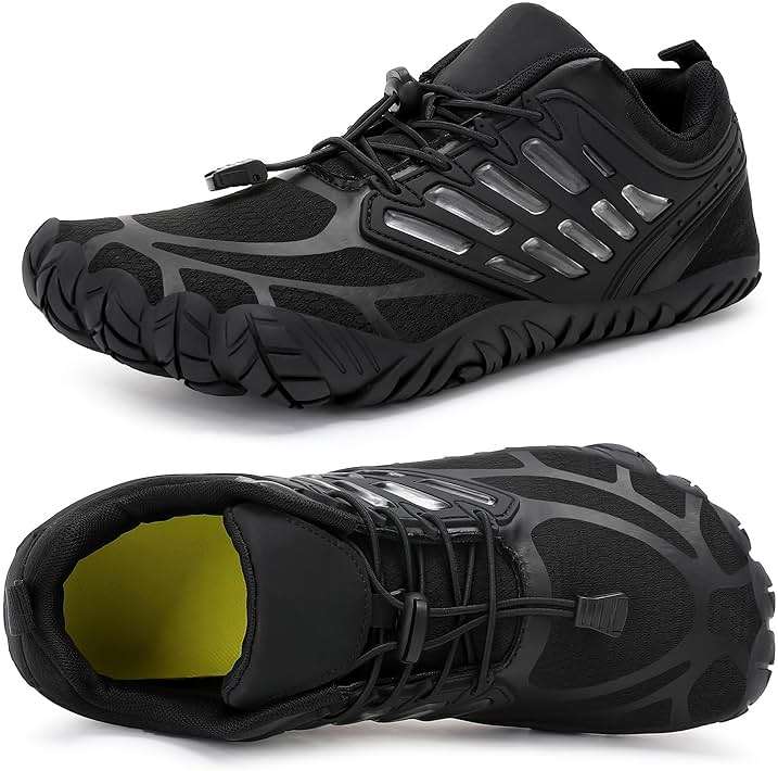 MeXYZ Barefoot Shoes Men Wide Toe Box Zero Drop Minimalist Shoes for Workout Cross-Trainer Walking Hiking Water Weightlifting Grounded Footwear - Image 1