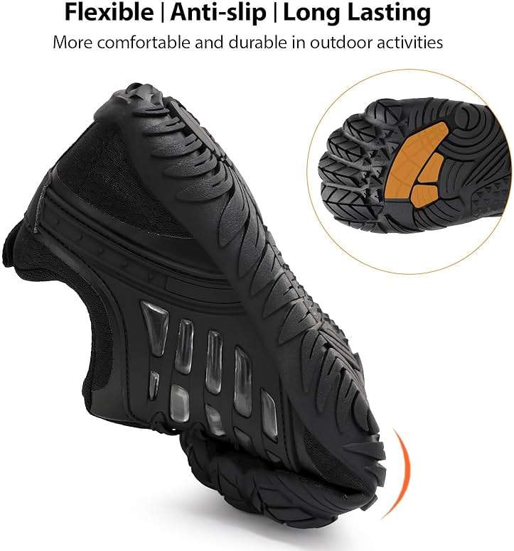 MeXYZ Barefoot Shoes Men Wide Toe Box Zero Drop Minimalist Shoes for Workout Cross-Trainer Walking Hiking Water Weightlifting Grounded Footwear - Image 5