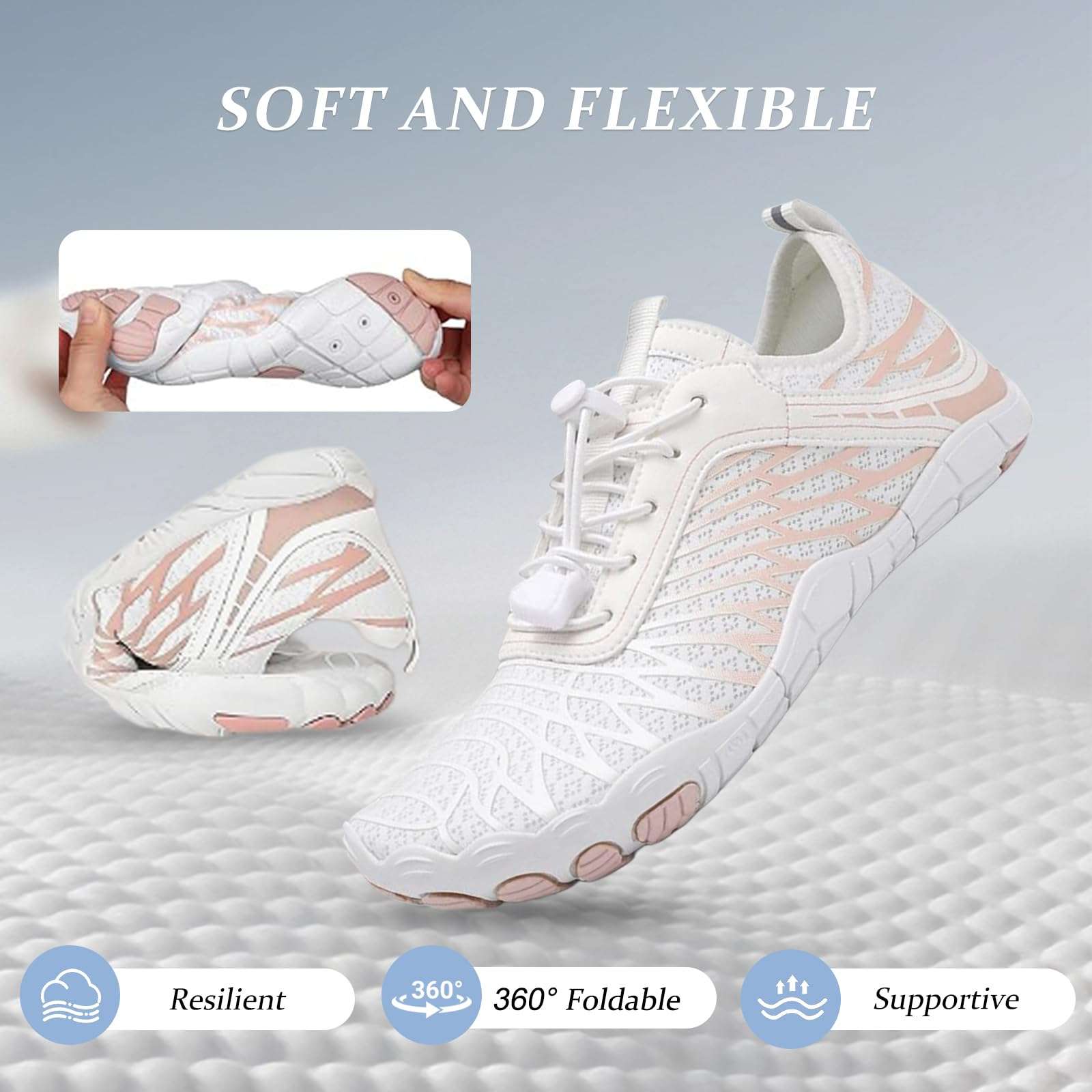 Jmzb Hiking Barefoot Shoes,Wide Toe Water Shoes,Running Boots Sneakers,Athletic Footwear Trainer for Men/Women Unisex - Image 6