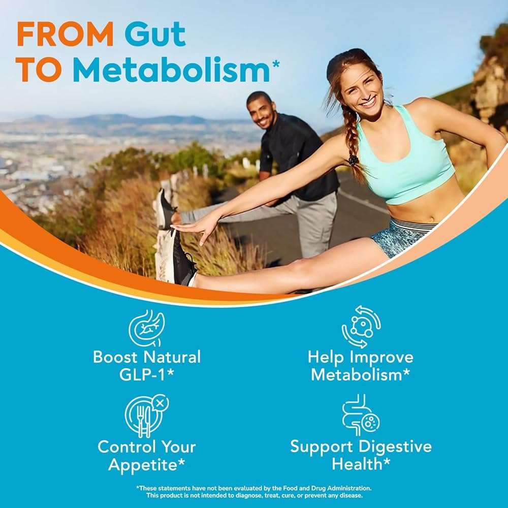 Surebounty Akkermansia Probiotic GLP-1, 1 Billion TFU, Akkermansia Muciniphila with Prebiotic Inulin, for Men & Women, Vegan, Non-GMO, 30 Caps - Image 4