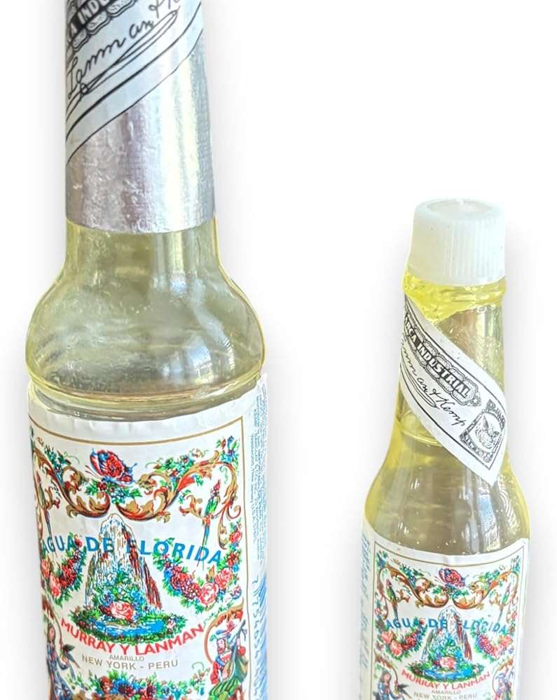 Zoeartcrafts Murray y Lanman Agua Florida Peruana 0.74Fl Oz, Genuine Florida Water, Cologne for Cleansing and Purifying, Spirit Water (22ml) - Image 3