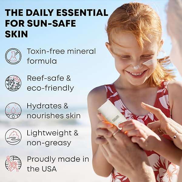 Tallow Sunscreen SPF 25 with Non Nano Zinc Oxide – Natural Mineral Sun Protection with Red Raspberry, Coconut Oil & Vit E – Reef Safe, Non Toxic & Moisturizing Sunblock for Face & Body – 3.4 oz - Image 2