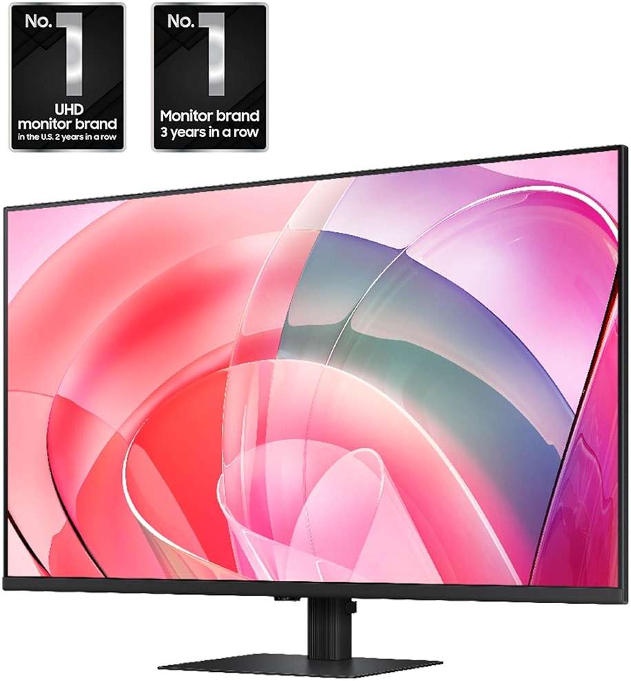 Samsung 37" ViewFinity S7 (S70D) 4K UHD HDR10 High Resolution Monitor, DP Port, TUV-Certified, 2025, LS37D700EANXZA - Image 3