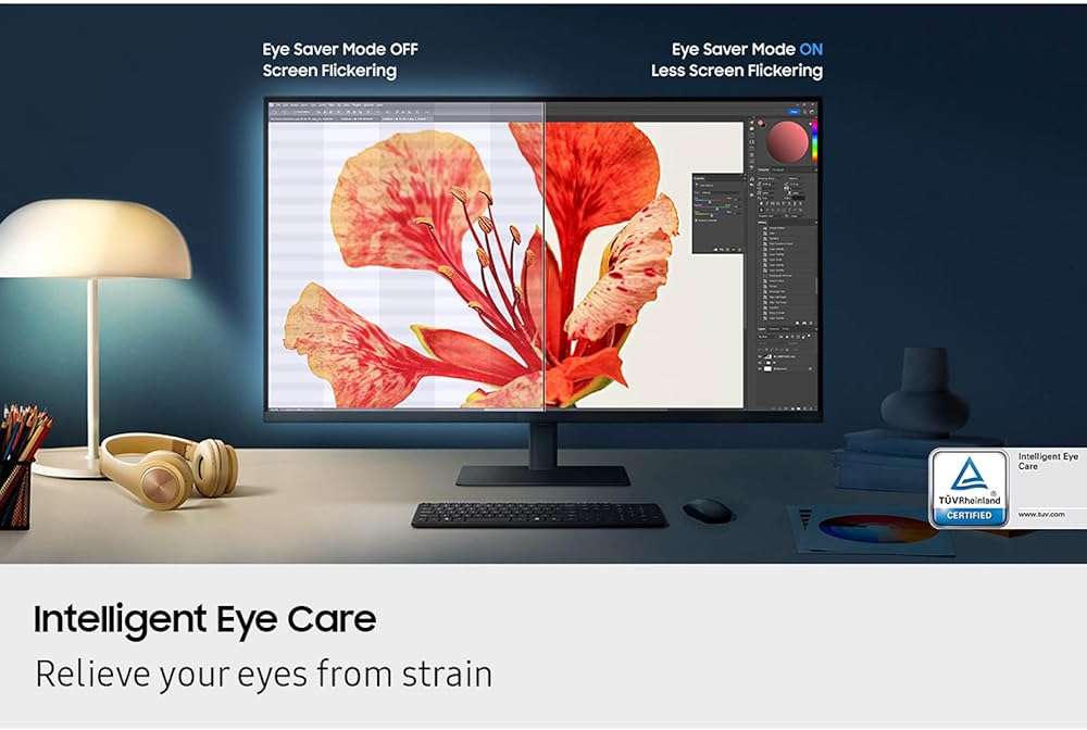Samsung 37" ViewFinity S7 (S70D) 4K UHD HDR10 High Resolution Monitor, DP Port, TUV-Certified, 2025, LS37D700EANXZA - Image 8