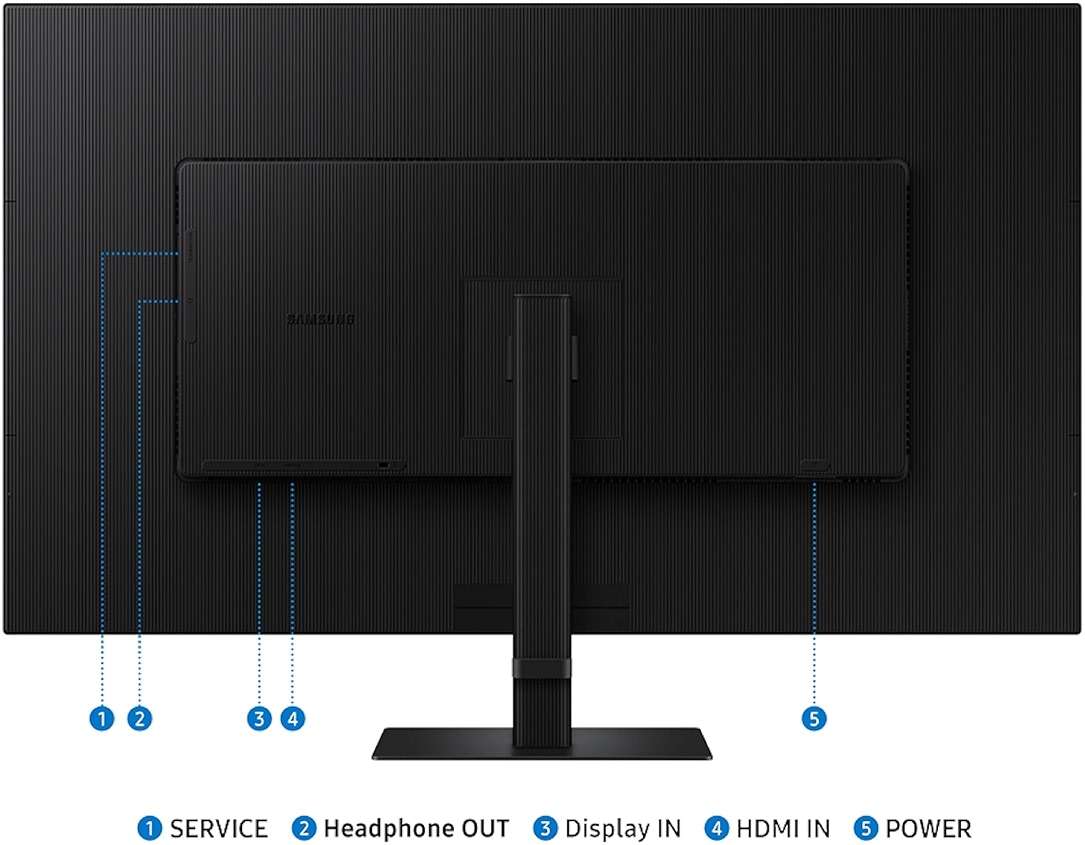 Samsung 37" ViewFinity S7 (S70D) 4K UHD HDR10 High Resolution Monitor, DP Port, TUV-Certified, 2025, LS37D700EANXZA - Image 9