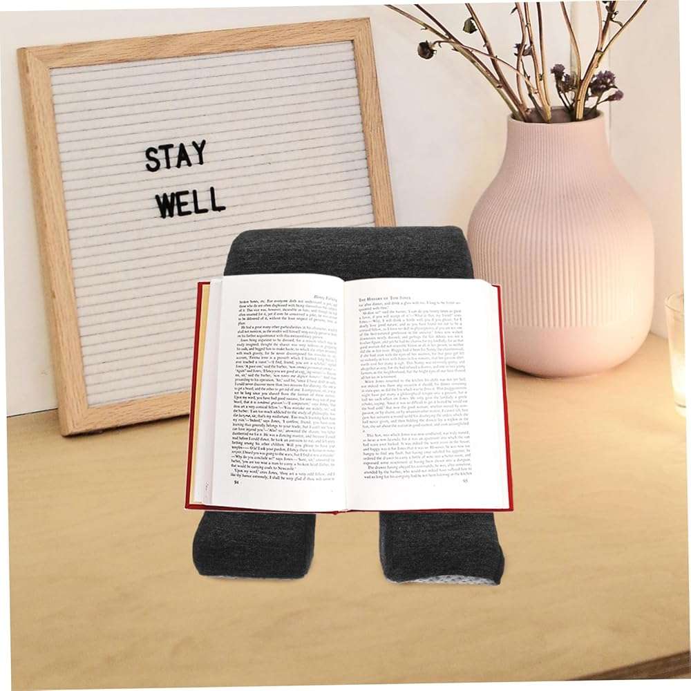 OFFSCH Memory Tablet Pillow Stand Bookshelf Lap Beanbag Phone Holder Sturdy Non-slip - Image 2