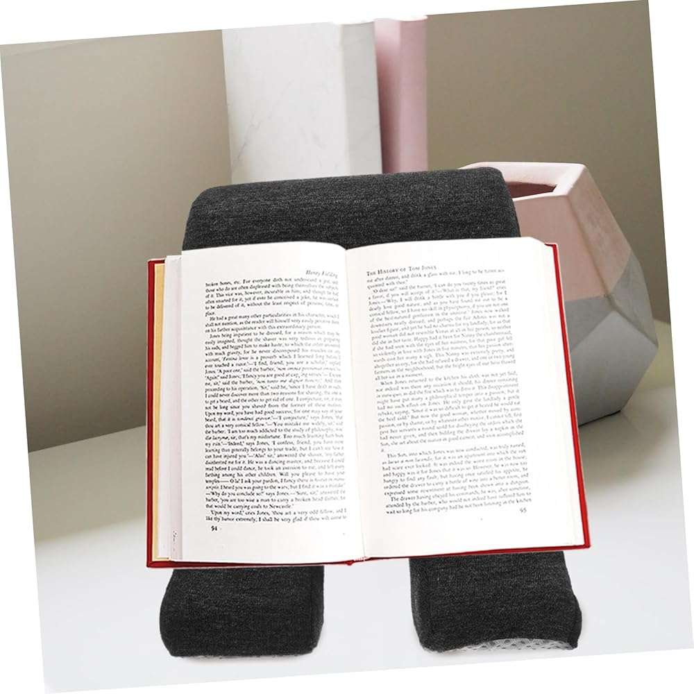 OFFSCH Memory Tablet Pillow Stand Bookshelf Lap Beanbag Phone Holder Sturdy Non-slip - Image 7