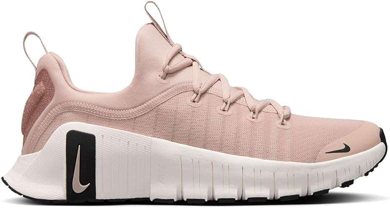 Nike Free Metcon 6 Premium Women's Workout Shoes (HF1208-600, Pink Oxford/Light Soft Pink/Black) Size 7.5 - Image 1