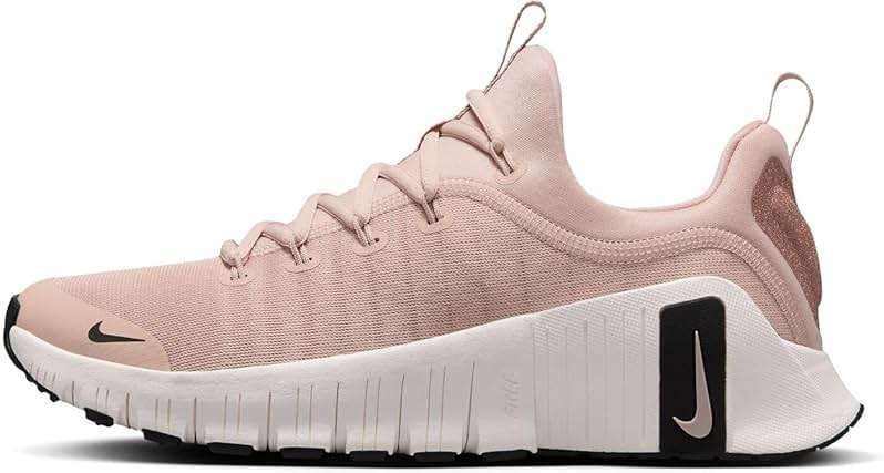 Nike Free Metcon 6 Premium Women's Workout Shoes (HF1208-600, Pink Oxford/Light Soft Pink/Black) Size 7.5 - Image 5
