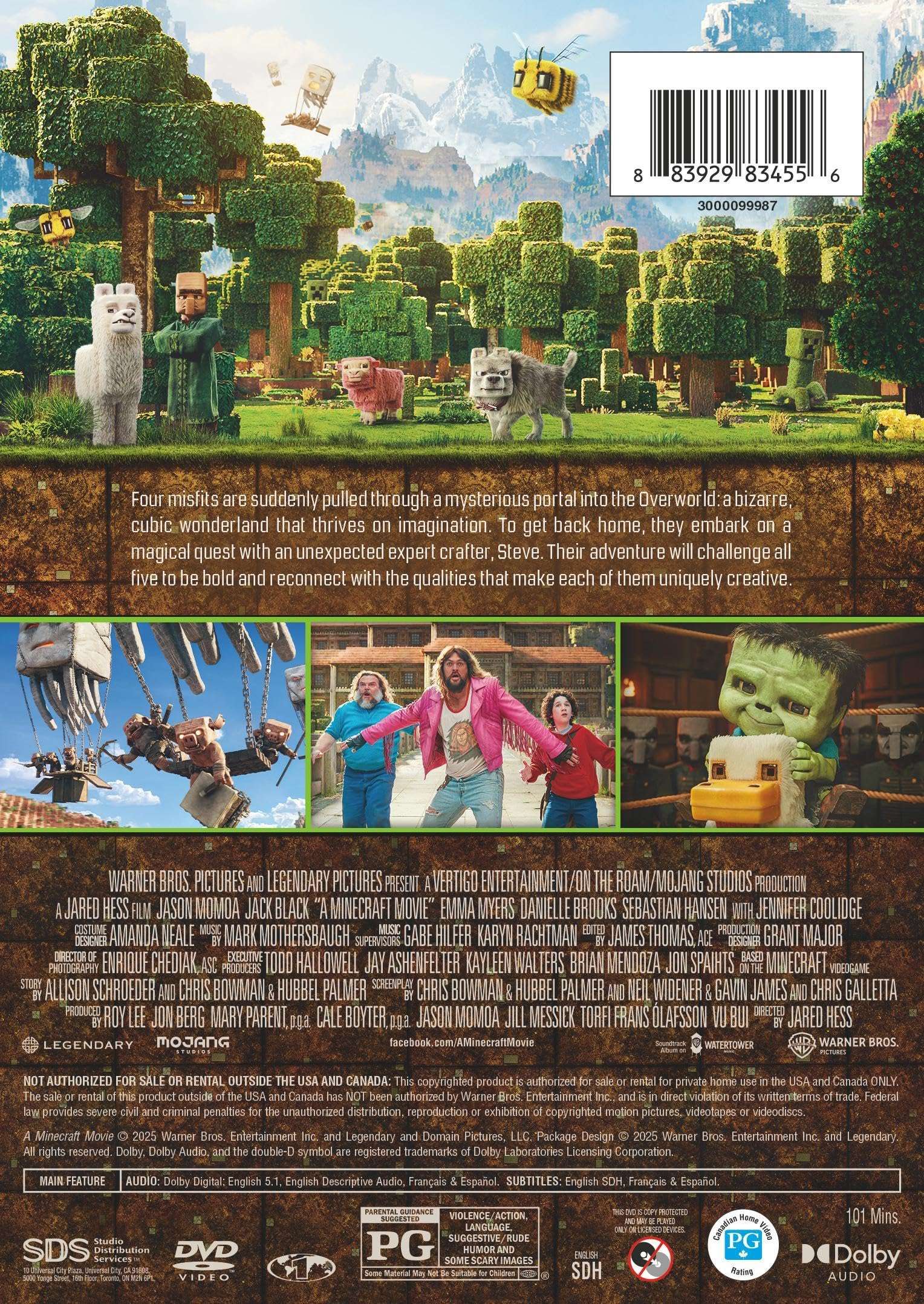 A Minecraft Movie (DVD) - Image 3