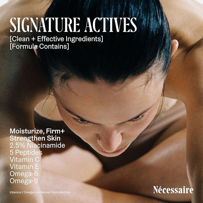 Nécessaire The Body Lotion Olibanum - Multi-Peptide Moisturizer - Firming Body Lotion for Women + Men. 2.5% Niacinamide. Non-Comedogenic + Hypoallergenic for Sensitive Skin - 15.2oz - Image 6