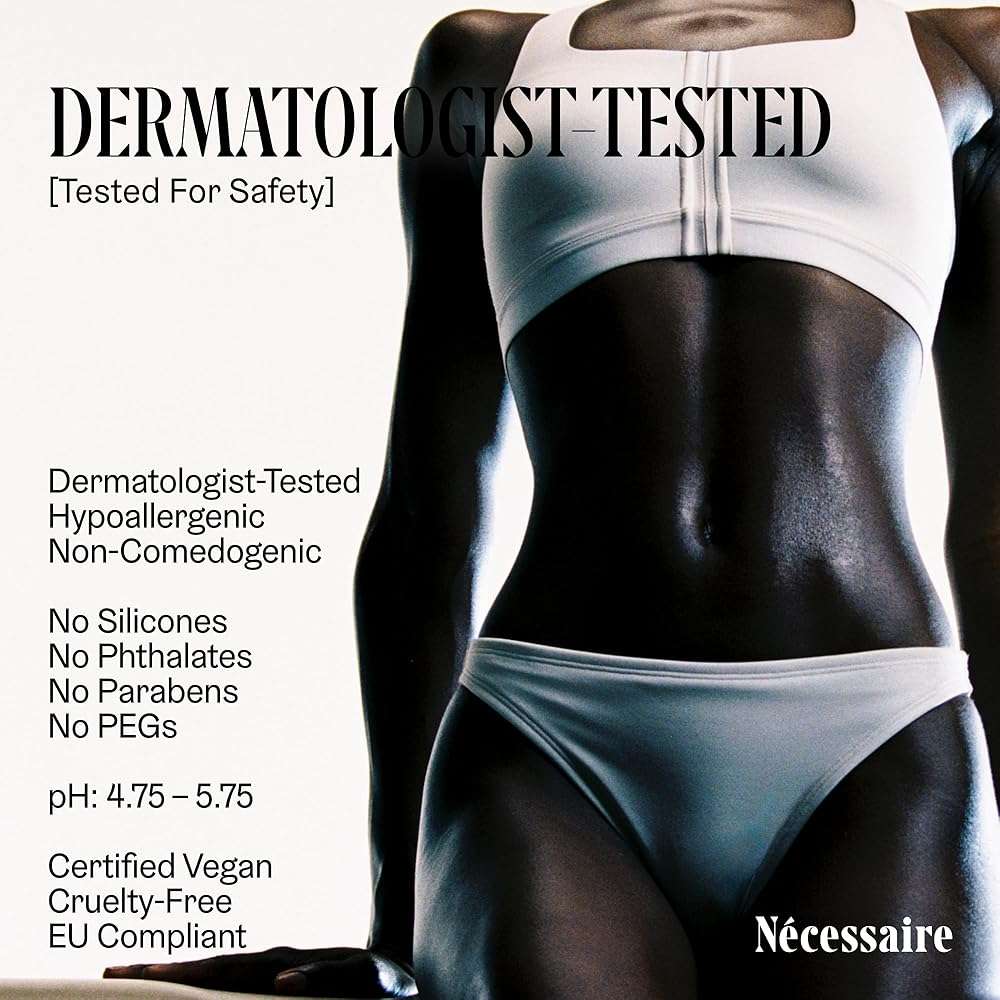 Nécessaire The Body Lotion Olibanum - Multi-Peptide Moisturizer - Firming Body Lotion for Women + Men. 2.5% Niacinamide. Non-Comedogenic + Hypoallergenic for Sensitive Skin - 15.2oz - Image 7
