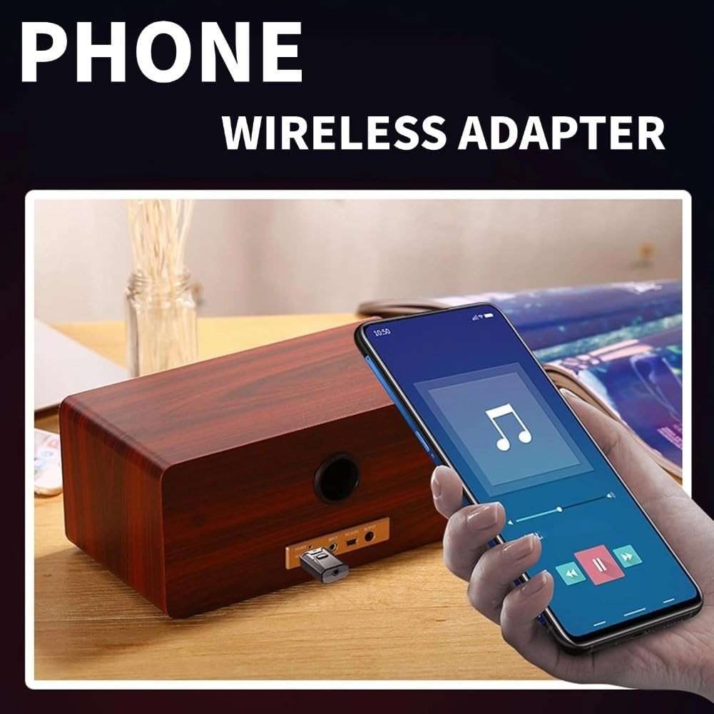 USB Bluetooth Transmitter for TV with Clear Sound Quality Plug and Play Stable, 5.0 Bluetooth Adapter for TV/Car/PC Audio Adapter - Image 5