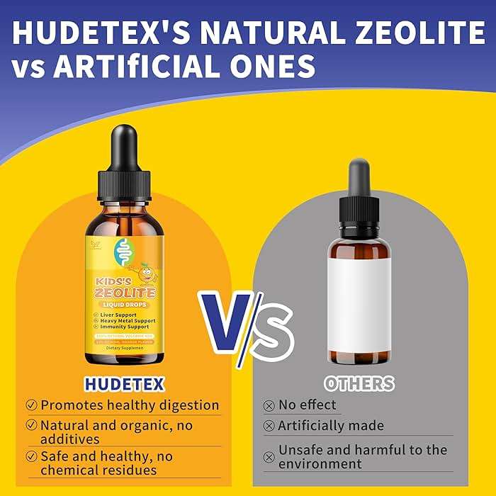Zeolite Drops for Kids | Kid's Cellular Support Formula Over 2 Years Old | Natural Mineral Supplement | Support Healthy Digestion* | NSF Certified | Sugar-Free & Vegan | Orange Flavor | 2 Fl oz - Image 5