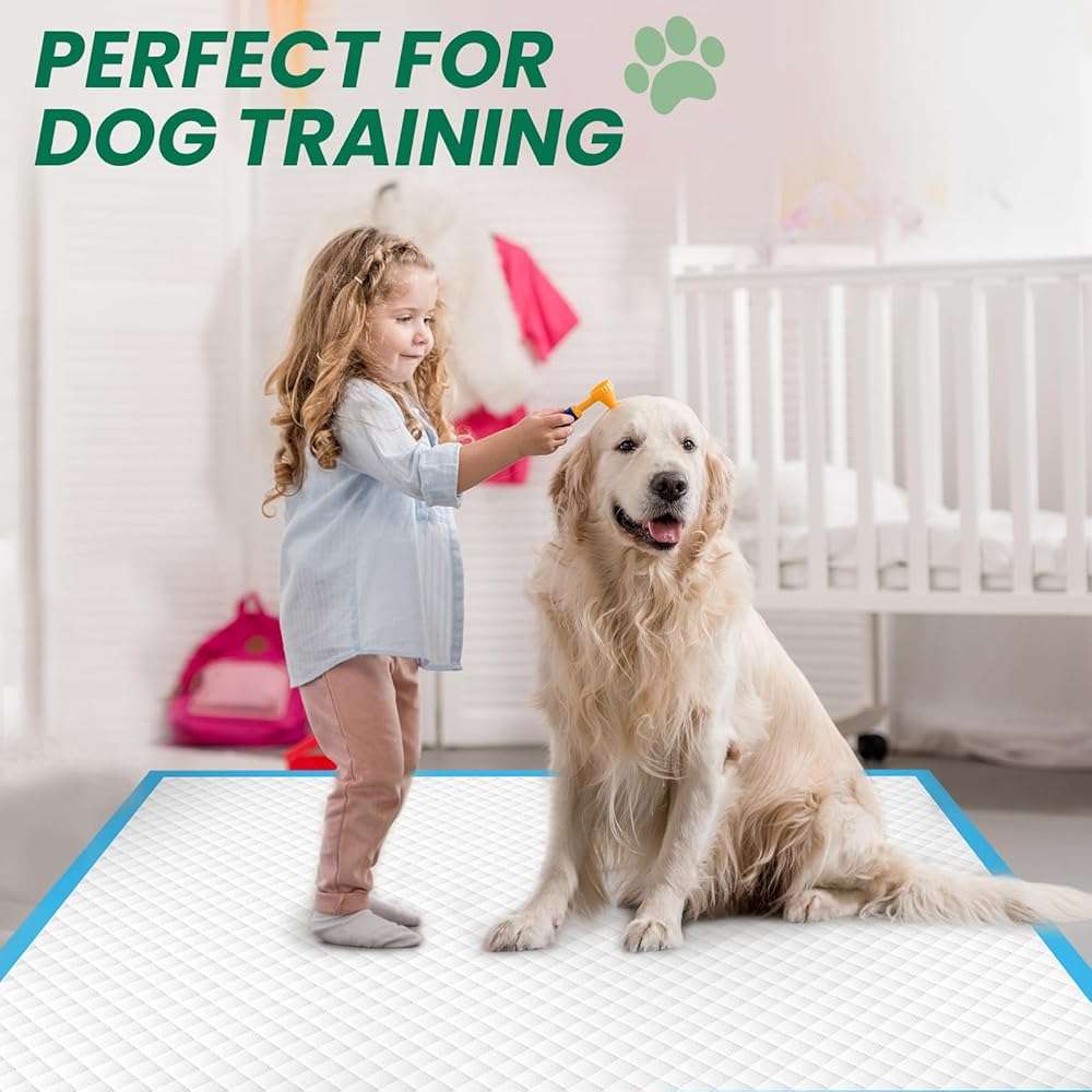 100 Count Large Dog & Cat Puppy Pee Pads - 28"x30" Absorbent Potty Training Pads | Leakproof Quick-Dry Disposable Pet Pads for Puppies, Dogs & Cats | Indoor, Outdoor, Litter Box, Housebreaking Use - Image 9