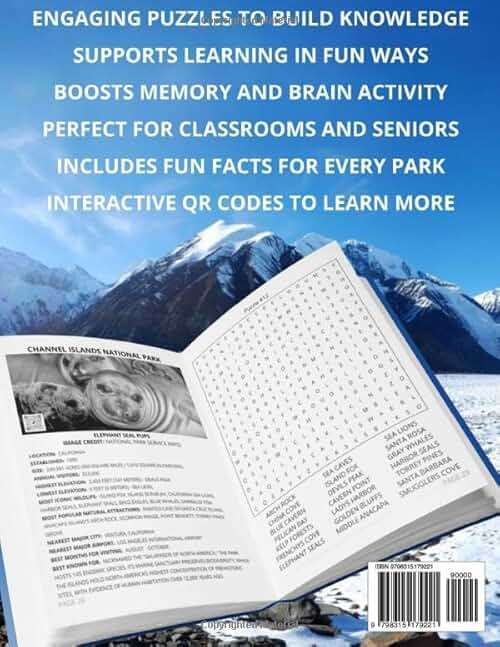 2025 National Parks Word Search Adventure: Fun Facts & Puzzles for Park Explorers - Image 2