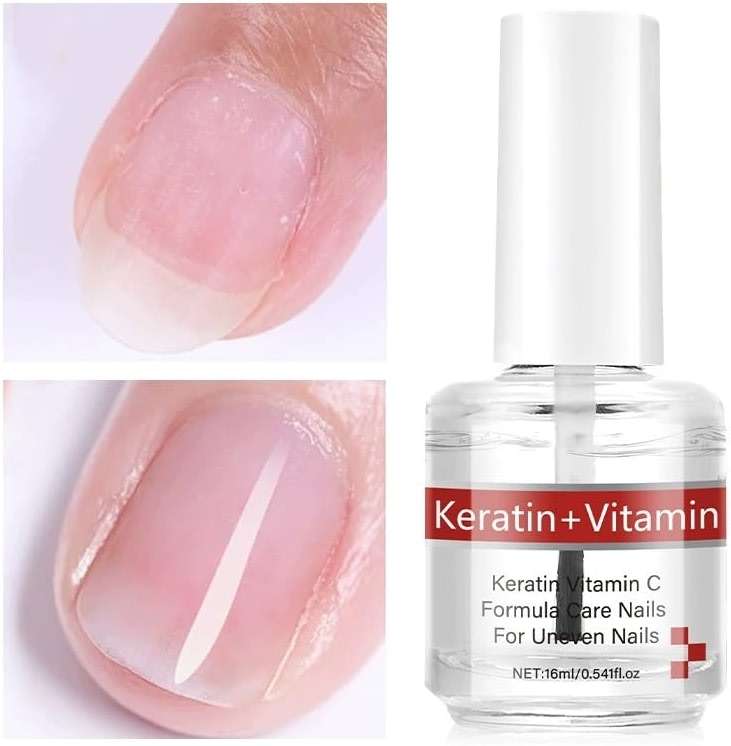 Keratin + Vitamins C Nail & Cuticle Oil, Keratin Protein Nail Moisturizes And Strengthening Care, Impove Cracked Nails & Rigid Cuticles, Deep Moisture For Nails And Cuticles For Nail Growth - Image 3