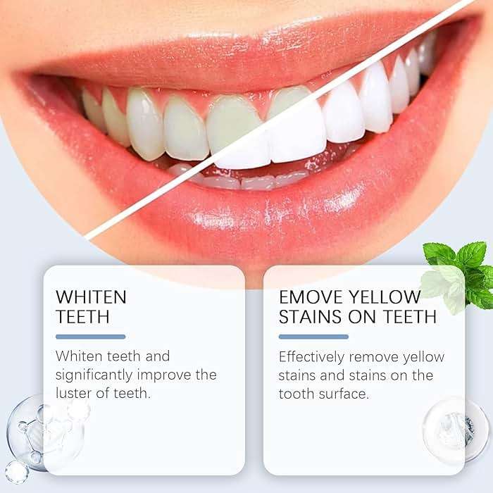 7.5% Hydroxyapatite Toothpaste, Fluoride-Free Toothpaste with Mint Flavor, Everyday Oral Care Formula, Fresh Breath Toothpaste, Gentle Cleaning for Daily Use, 4.23 Oz (White，2PC) - Image 8