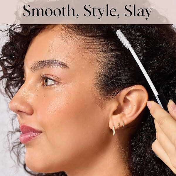 Kitsch Hair Taming Wand - Fly Away Stick For Hair with Biotin, Aloe & Vitamin E | Clear Hair Mascara for Flyaways, Slick Back Style | Travel Size | Ideal Gifts for Women - 18mL - Image 3