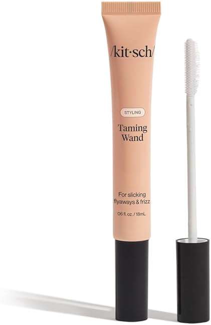 Kitsch Hair Taming Wand - Fly Away Stick For Hair with Biotin, Aloe & Vitamin E | Clear Hair Mascara for Flyaways, Slick Back Style | Travel Size | Ideal Gifts for Women - 18mL - Image 8