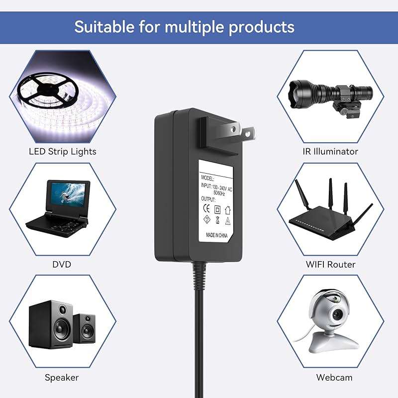 XHJTWOPY 16.8V AC/DC Adapter for Gladwell Coaster GEM-CSTR-1400 and Glider Mops DC 14.4V Li-ion Battery 60W Cordless Electric Mop 3 in 1 Spinner Scrubber Floor Cleaner Power Supply Charger - Image 2