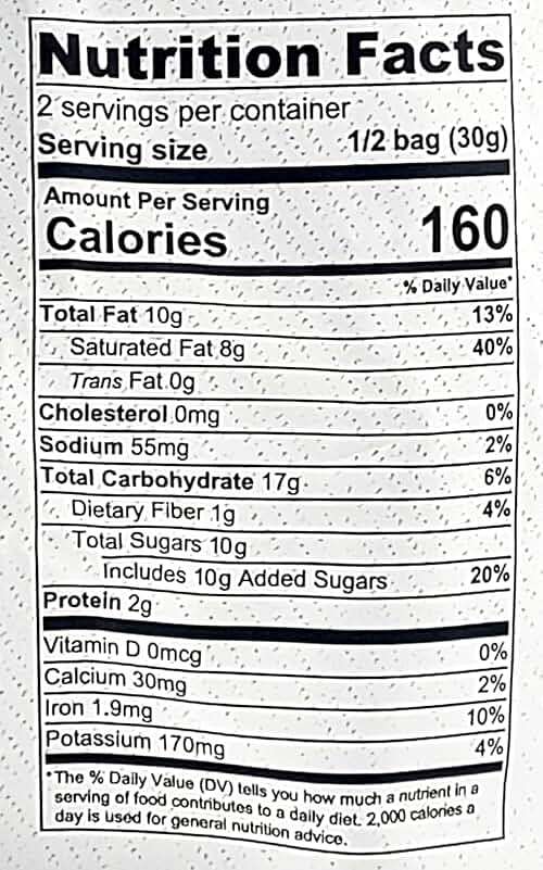 Bruno Mocha Brownie Crisp, Gluten Free and Dairy Free, Coconut Based, 2.11 oz (Pack of 2) - Image 7