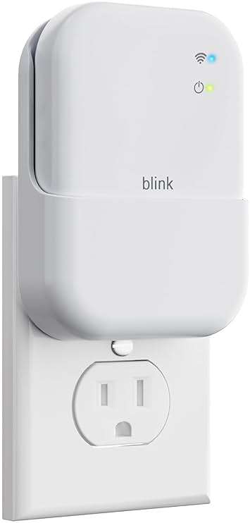 Outlet Wall Mount for Blink Sync Module XR, 2-in-1 Charging Station(Mount & Charger) - Space-Saving Bracket for Blink Security Camera, Easy Installation & Flexible Placement - Image 1