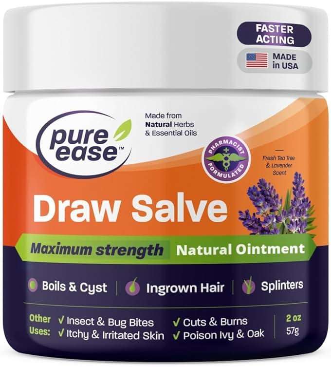 Pure Ease Drawing Salve Ointment 2oz - Image 1
