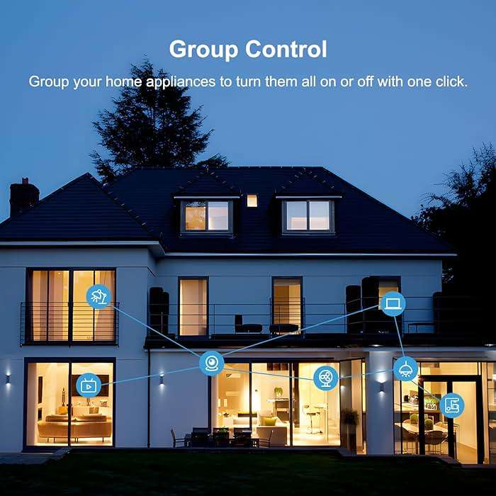 wooaismart Smart Plug, WiFi Plugs Work with Alexa & Google Assistant, Smart Outlet with Timer & Group Controller, WiFi Outlet for Home, No Hub Required, ETL & FCC Certified, 2.4GHz WiFi, 16A, 2 Pack - Image 6