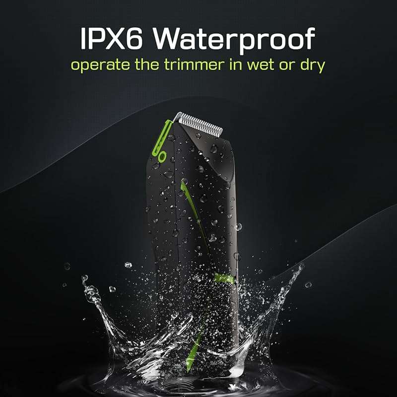 Electric Body Hair Trimmer for Men: Manscape Ball Trimmer Waterproof Pubic Hair Groomer Cordless Rechargeable Groin Shaver Replaceable Blade Wet/Dry Hygiene Razor Portable Body Grooming Travel - Image 5