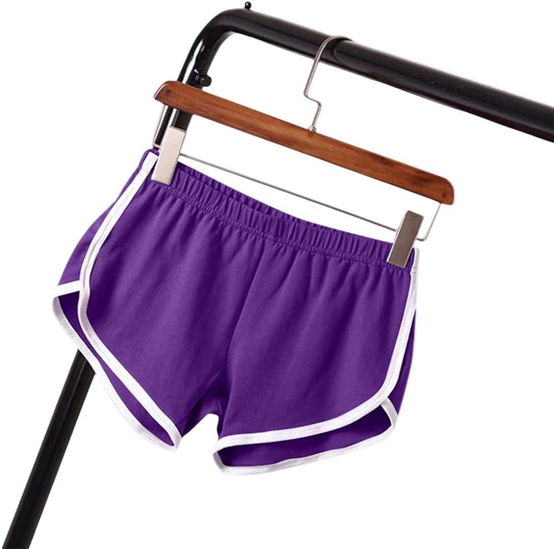 Womens Gym Shorts Dolphin Hem Casual Athletic Summer Running Booty Outfits Dance Elastic - Image 3